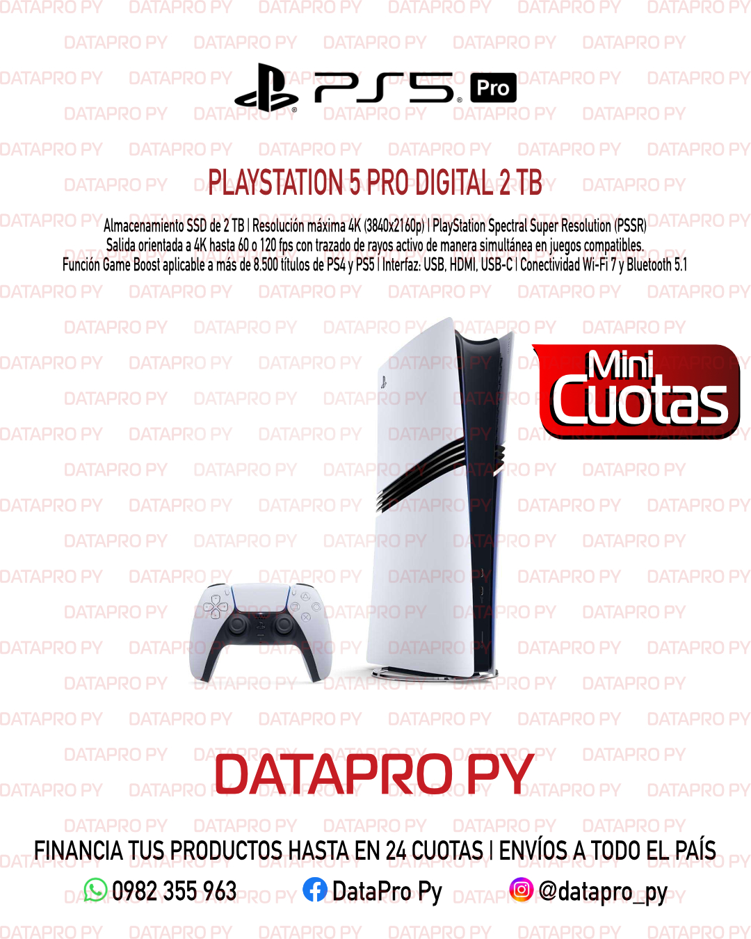 PlayStation 5 Pro Digital 2 TB